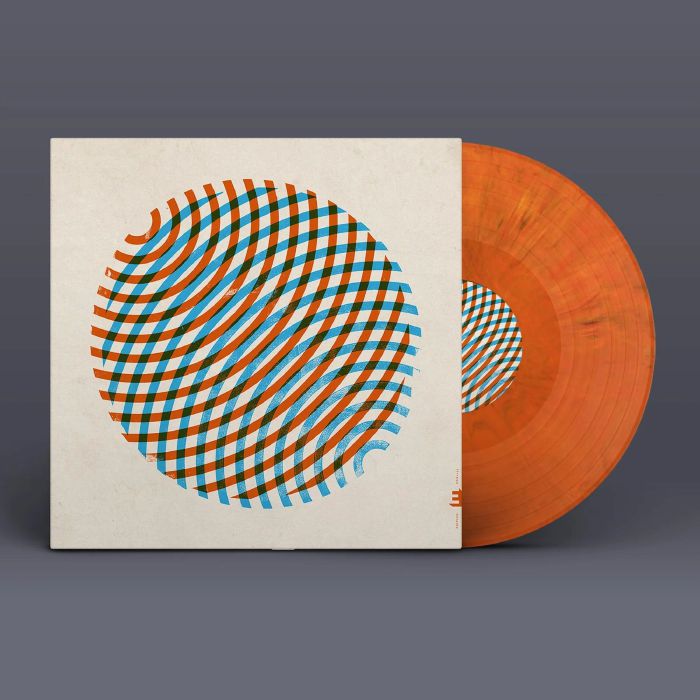 The Space Between Two Notes - Limited Edition Orange Marbled Vinyl LP vinyl record cover