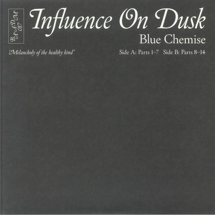 Influence On Dusk - Limited Edition Vinyl LP vinyl record cover