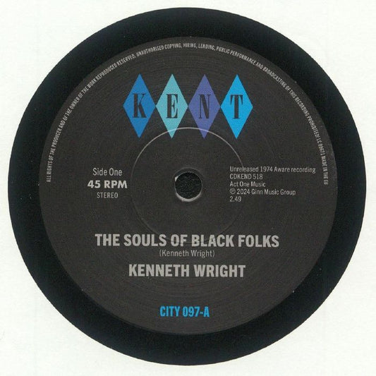 The Souls Of Black Folks - Vinyl Single vinyl record cover
