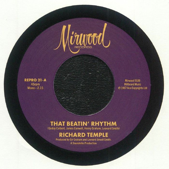 That Beatin' Rhythm - Vinyl Single vinyl record cover