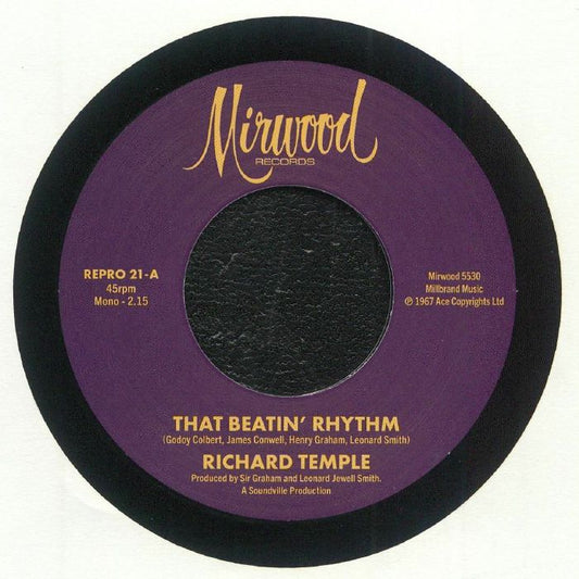 That Beatin' Rhythm - Vinyl Single vinyl record cover