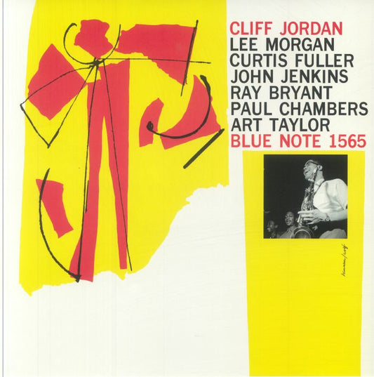 Cliff Jordan - Tone Poet Vinyl LP vinyl record cover