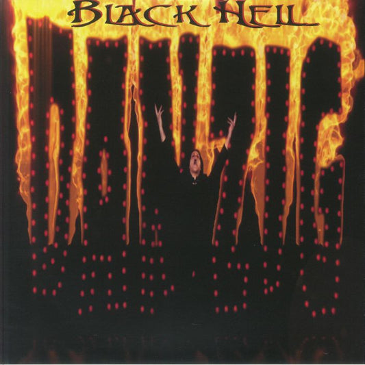 Black Hell - Limited Edition Fire Splatter Orange Vinyl Single vinyl record cover