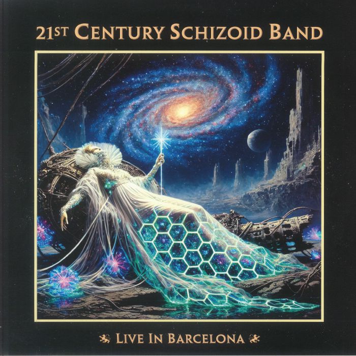 Live In Barcelona - Blue Marbled Vinyl 2xLP vinyl record cover