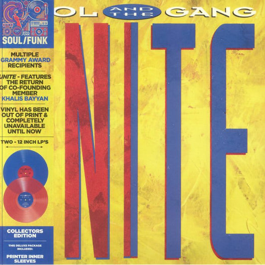 Unite - Limited Edition Red and Blue 2xLP vinyl record cover