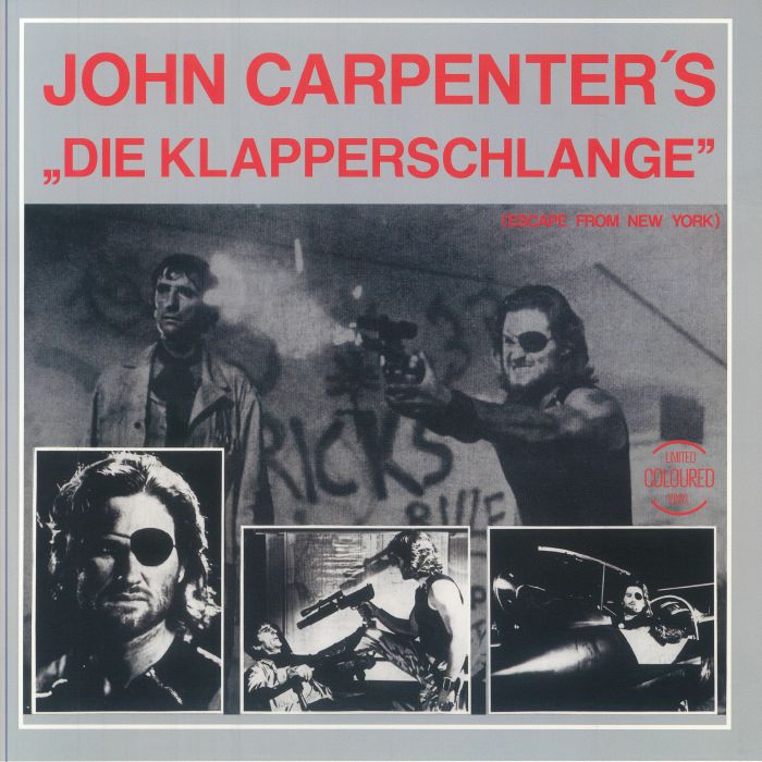 Die Klapperschlange (Escape From New York) - Red Vinyl Single vinyl record cover