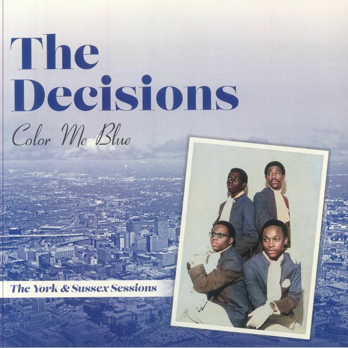 Color Me Blue: The York & Sussex Sessions - Vinyl LP vinyl record cover
