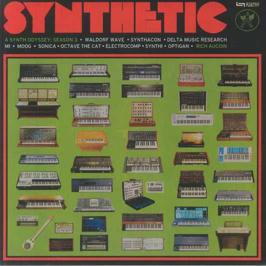 Synthetic Season 3 - Vinyl LP vinyl record cover