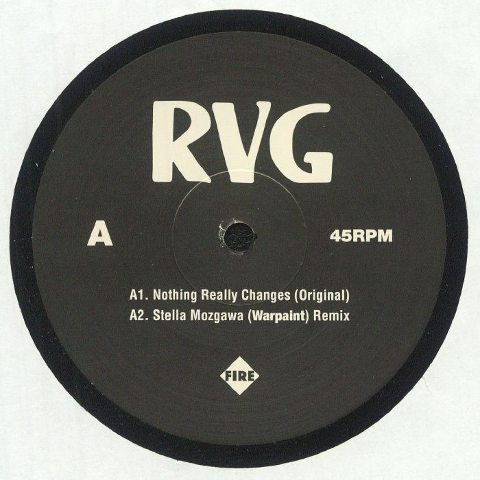 Nothing Really Changes: The Remixes - Vinyl EP vinyl record cover