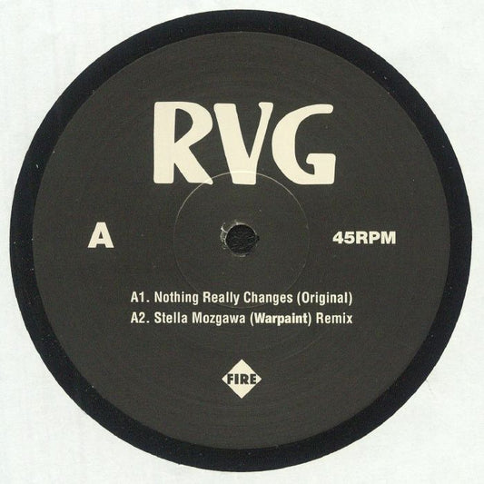 Nothing Really Changes: The Remixes - Vinyl EP vinyl record cover