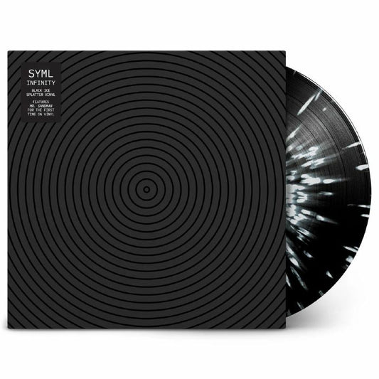 Infinity - Black Ice and White Splatter Vinyl LP vinyl record cover