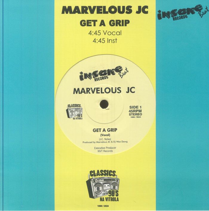 Get A Grip - Vinyl Single vinyl record cover