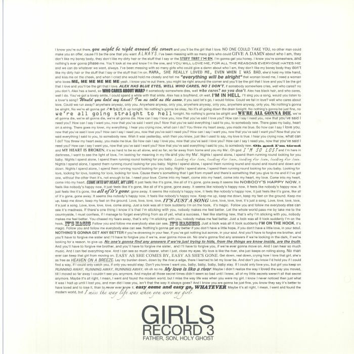 Father Son Holy Ghost - 2xLP vinyl record cover