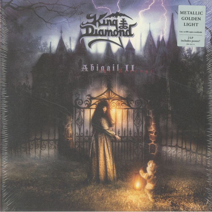 Abigail II: The Revenge - Limited Edition Gold Vinyl 2xLP vinyl record cover