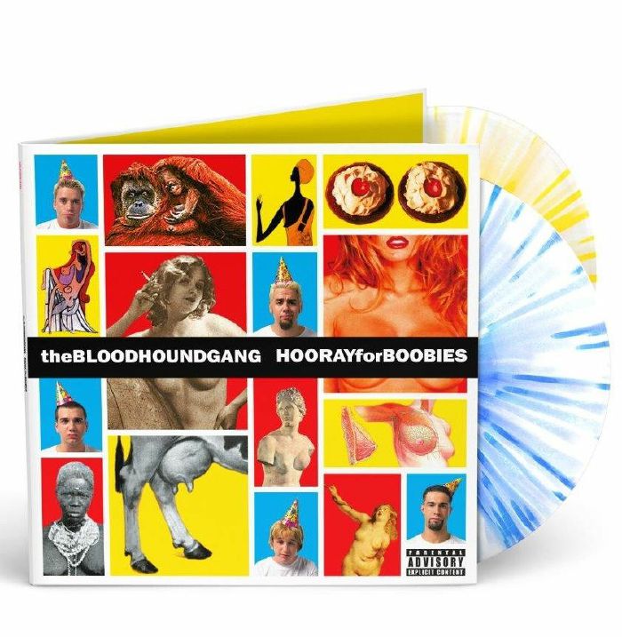 Hooray For Boobies - Limited Edition Splatter Vinyl 2xLP vinyl record cover