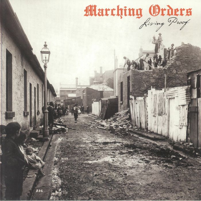 Living Proof - Limited Edition Orange Vinyl LP vinyl record cover