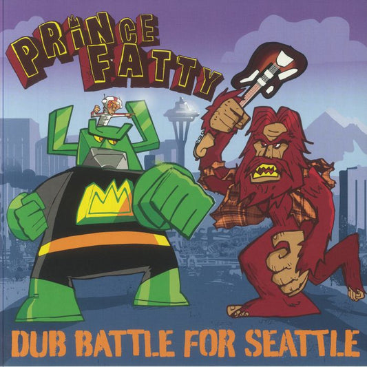 Dub Battle For Seattle - Limited Numbered Vinyl LP vinyl record cover
