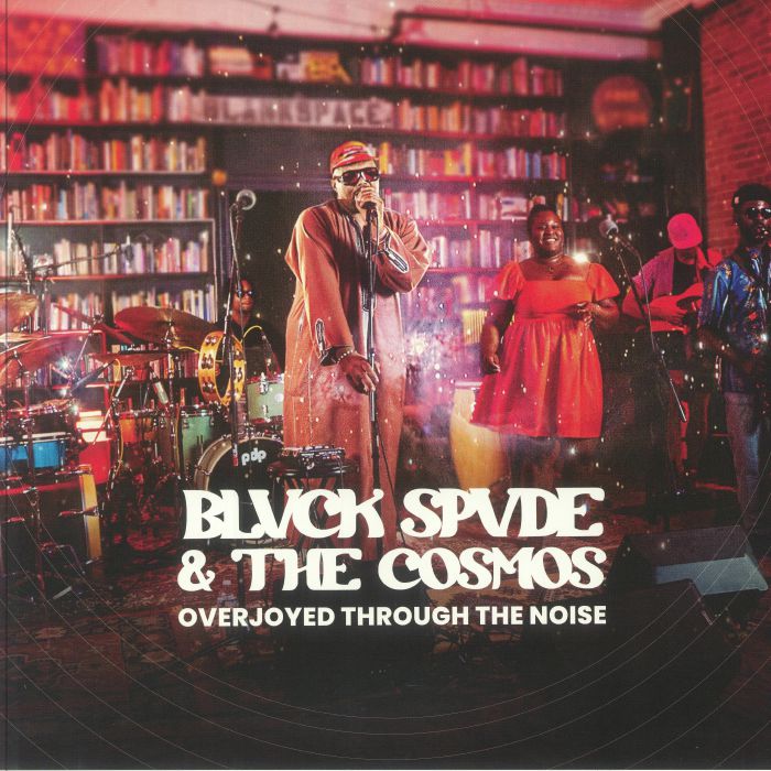 Overjoyed Through The Noise - Red & Black Vinyl LP vinyl record cover
