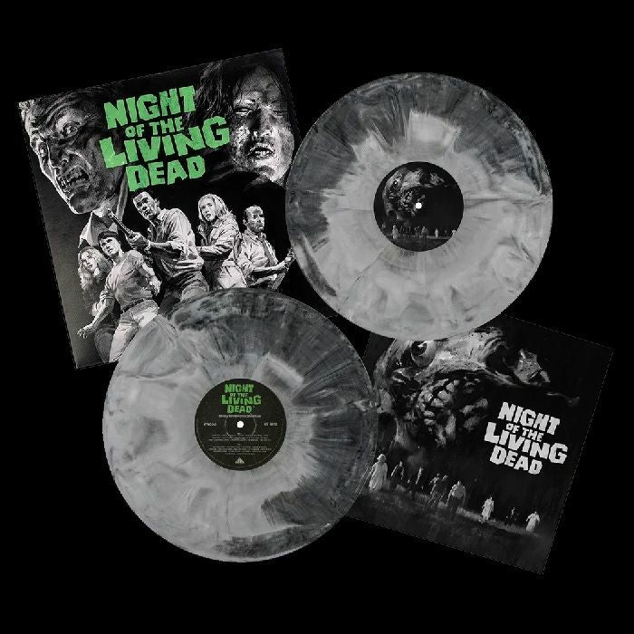 Night Of The Living Dead (Soundtrack) - Black & White Vinyl 2xLP vinyl record cover