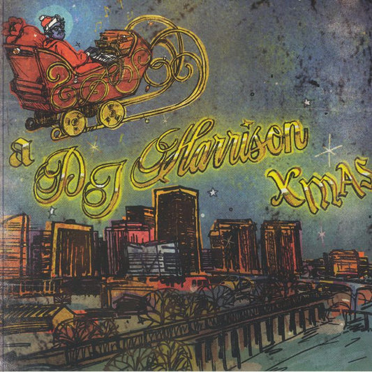 A DJ Harrison Xmas - Limited Edition Vinyl LP vinyl record cover