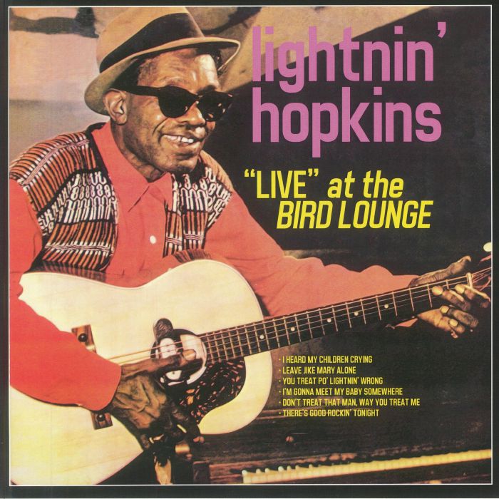 Live At The Bird Lounge - Orange & Yellow Splattered Vinyl LP vinyl record cover