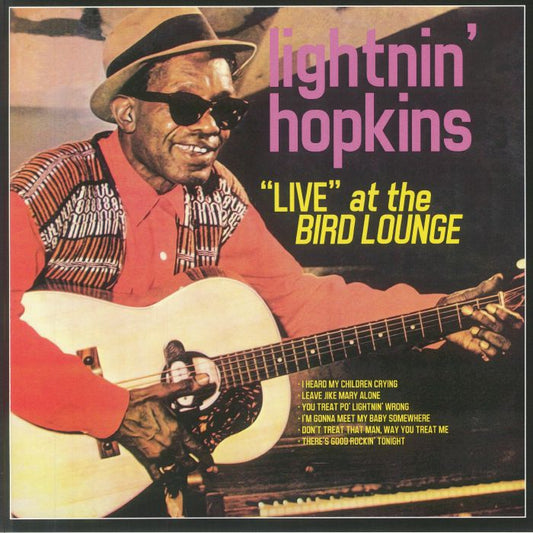 Live At The Bird Lounge - Orange & Yellow Splattered Vinyl LP vinyl record cover