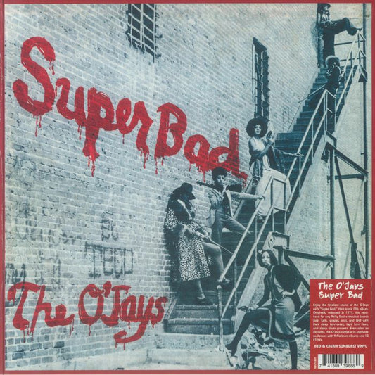 Super Bad - Remastered Red & Cream Vinyl LP vinyl record cover
