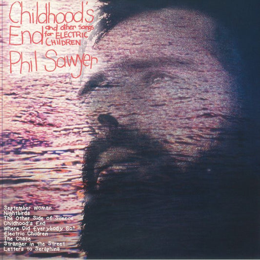 Childhood's End - Translucent Peach Marbled Vinyl LP vinyl record cover