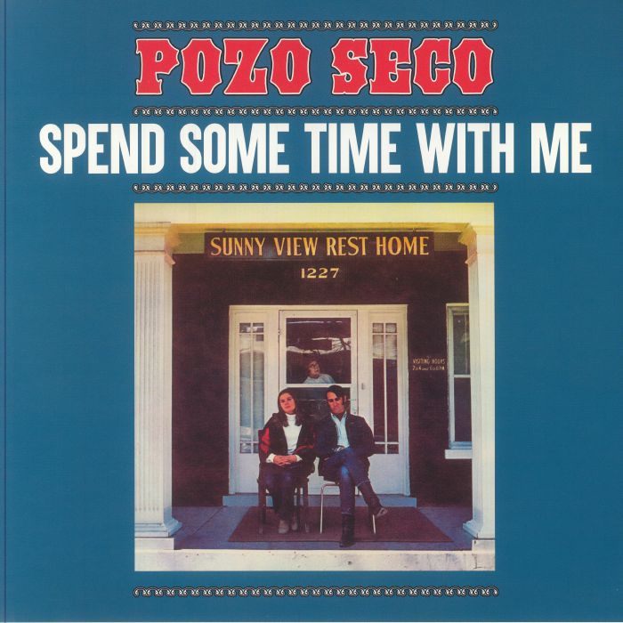 Spend Some Time With Me - Blue Vinyl LP vinyl record cover