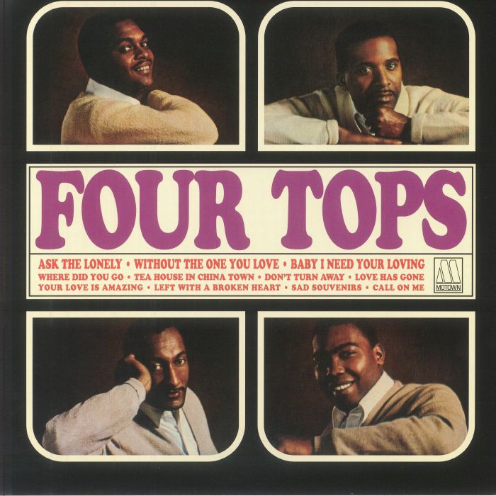 Four Tops (mono) - Vinyl LP vinyl record cover