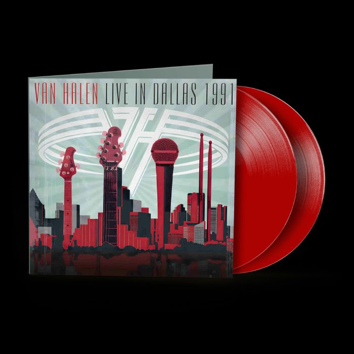 Live In Dallas 1991 - Red Vinyl 2xLP vinyl record cover
