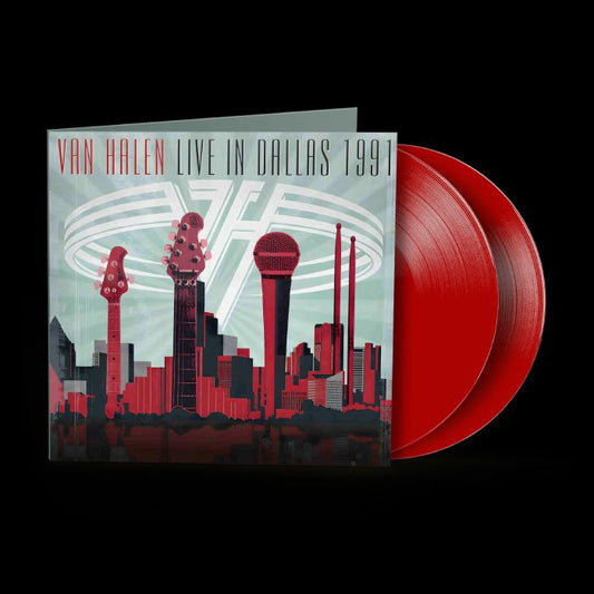 Live In Dallas 1991 - Red Vinyl 2xLP vinyl record cover