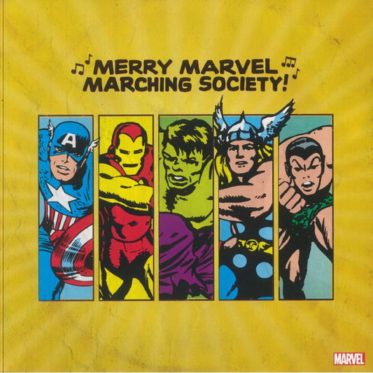 Merry Marvel Marching Society - Vinyl LP vinyl record cover