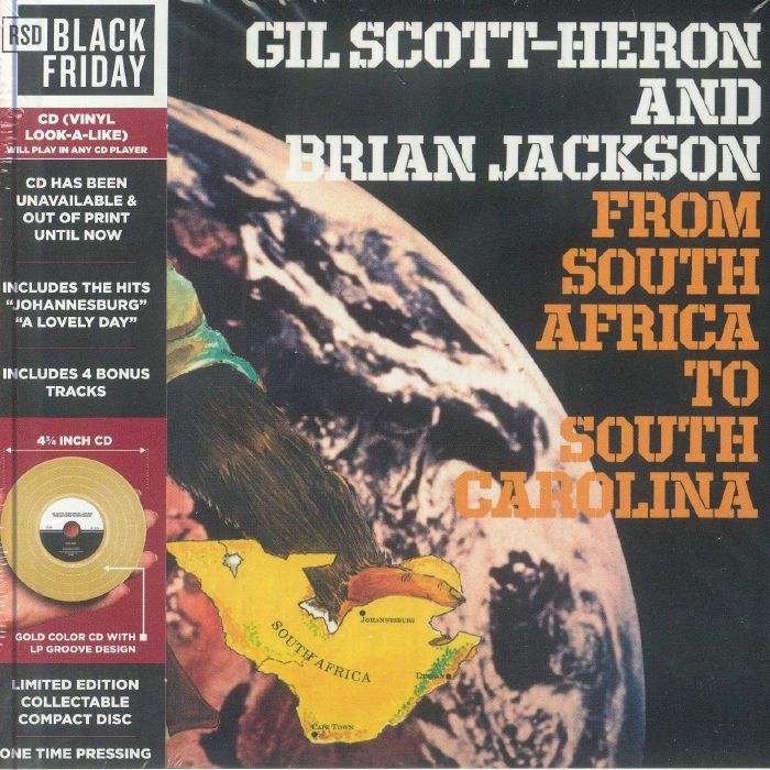 From South Africa To South Carolina - CD CD cover