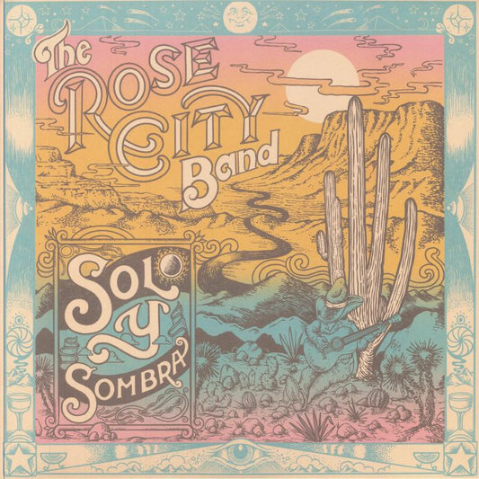 Sol Y Sombra - Green Vinyl LP vinyl record cover