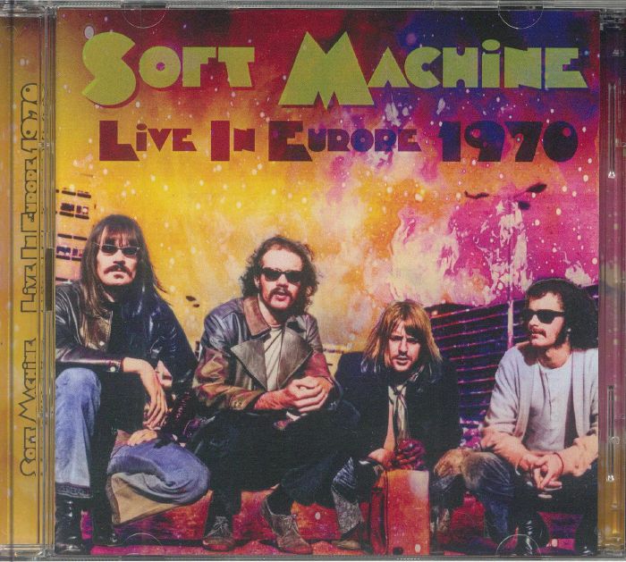 Live In Europe 1970 - 2CD CD cover