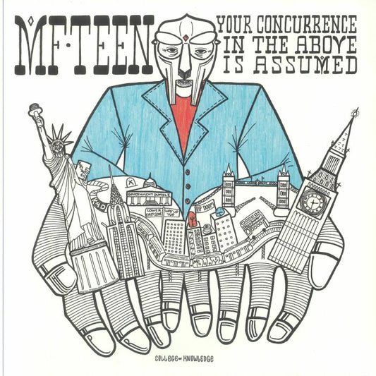 MF Teen: Your Concurrence In The Above Is Assumed - Orange Vinyl LP vinyl record cover