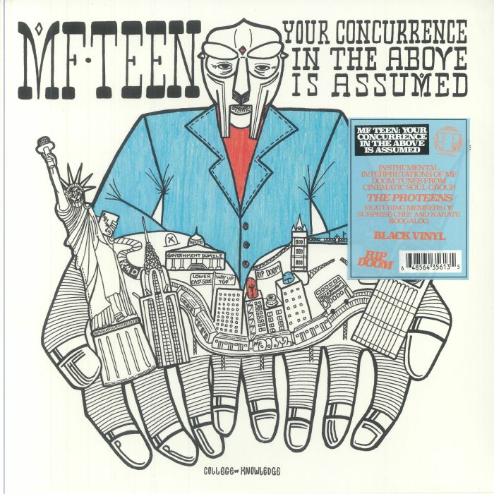 MF Teen: Your Concurrence In The Above Is Assumed - Vinyl LP vinyl record cover