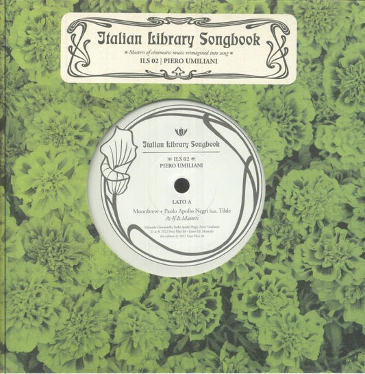 Italian Library Songbook Vol 2 - Vinyl Single vinyl record cover