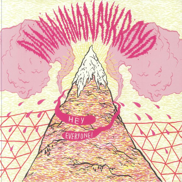 Hey Everyone! - Limited Edition Pink & Black Splatter Vinyl LP vinyl record cover