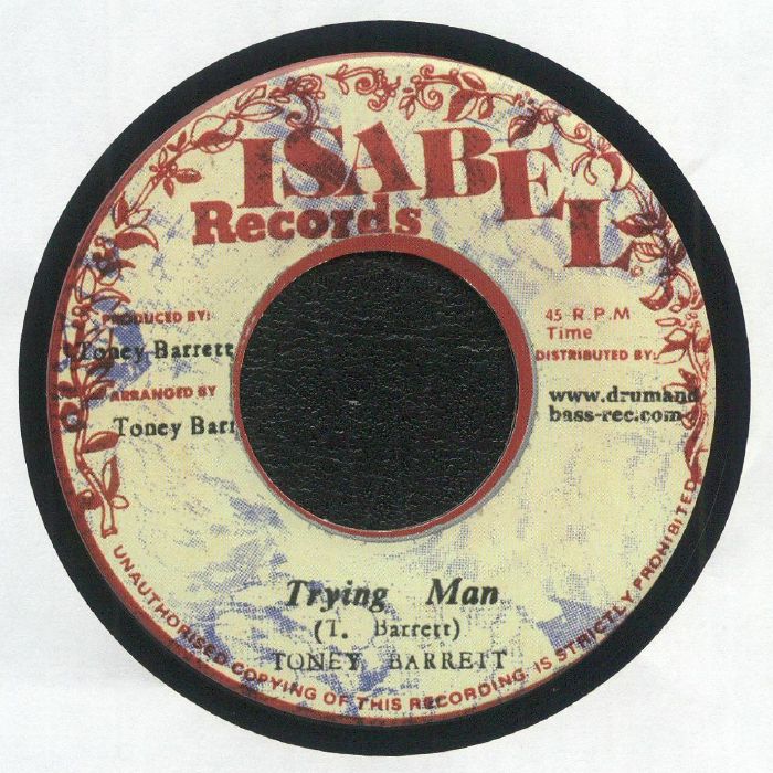 Trying Man - Vinyl Single vinyl record cover