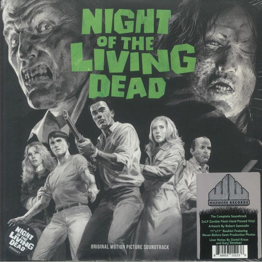 Night Of The Living Dead (Soundtrack) - Coloured Vinyl 2xLP vinyl record cover