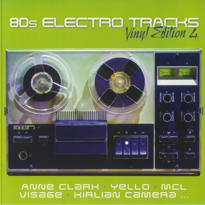 80s Electro Tracks Vinyl Edition Volume 4 - Vinyl LP vinyl record cover