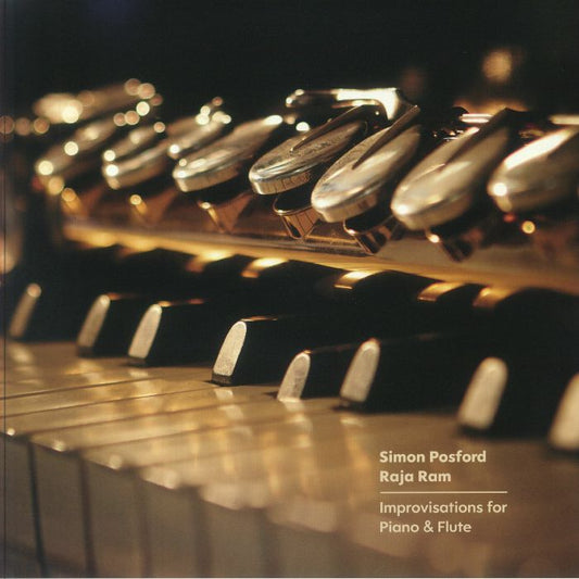 Improvisations For Piano & Flute - Golden Nugget Vinyl LP vinyl record cover