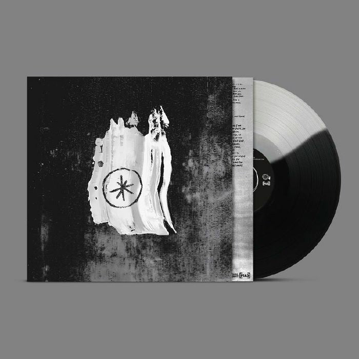 Glutton For Punishment - Black & White Split Vinyl LP vinyl record cover