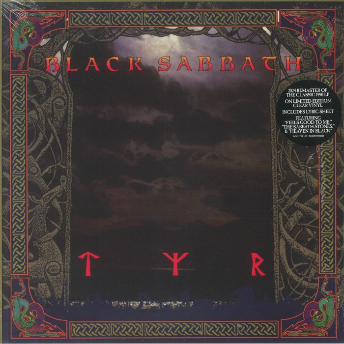 Tyr - Remastered Clear Vinyl LP vinyl record cover