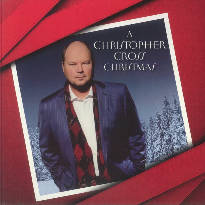 A Christopher Cross Christmas - Record Store Day White Vinyl LP vinyl record cover