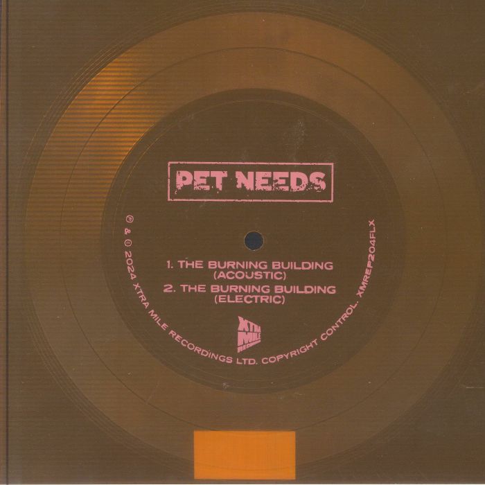 The Burning Building - Vinyl Single vinyl record cover