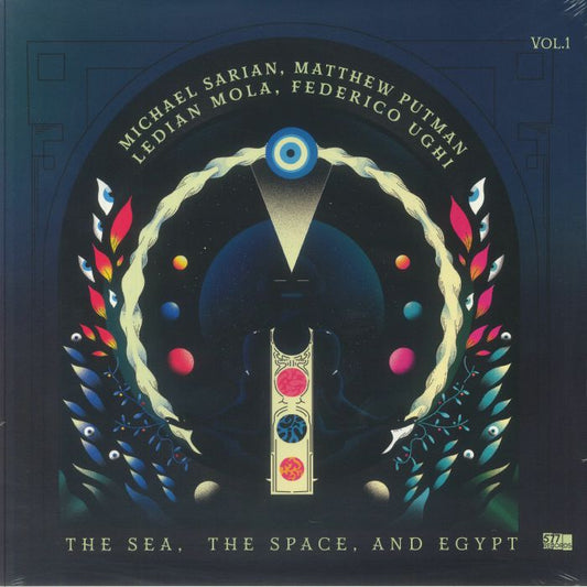 The Sea The Space & Egypt Vol 1 - Vinyl LP vinyl record cover