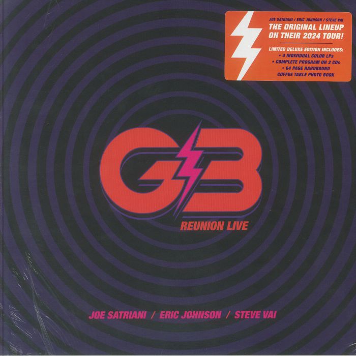 Reunion Live - Coloured Vinyl 4xLP Box Set vinyl record cover